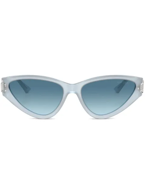 Jimmy Choo Eyewear cat eye-frame sunglasses Blue JC5019502619