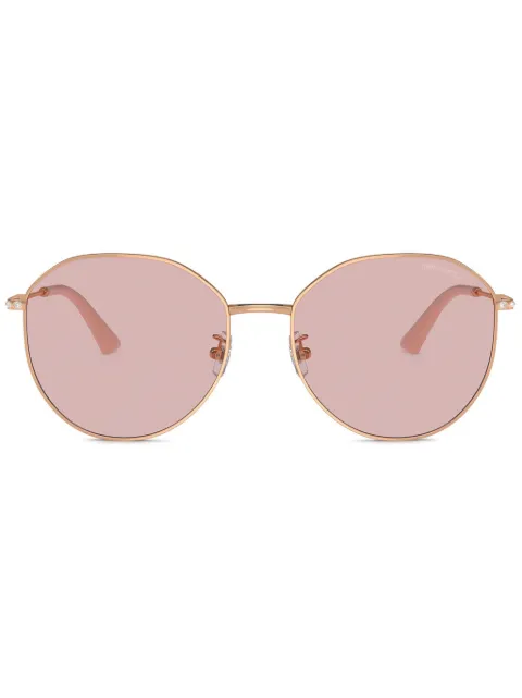 Jimmy Choo Eyewear crystal-embellished sunglasses Gold JC4007BD30085