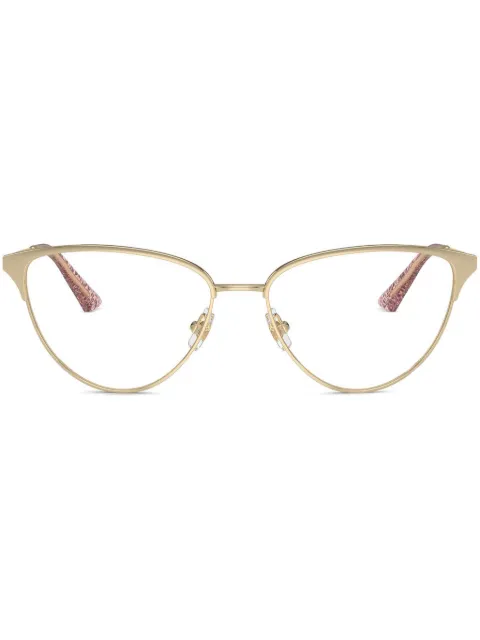 Jimmy Choo Eyewear cat-eye glasses Gold JC2002