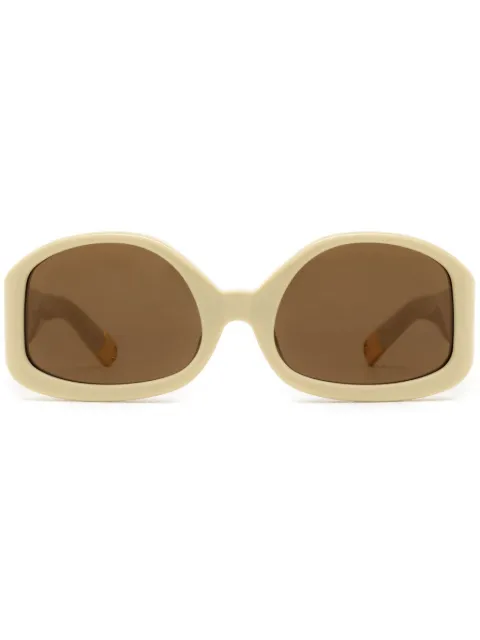 Jacquemus The Colapso sunglasses Neutrals JAC153