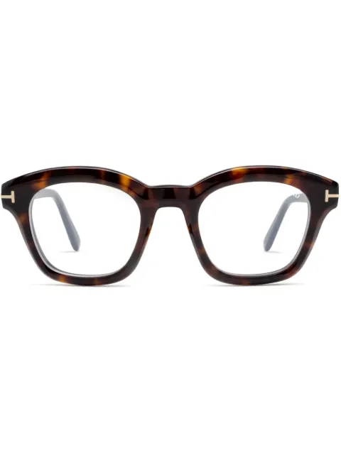 TOM FORD Eyewear square-frame glasses Brown FT5961B