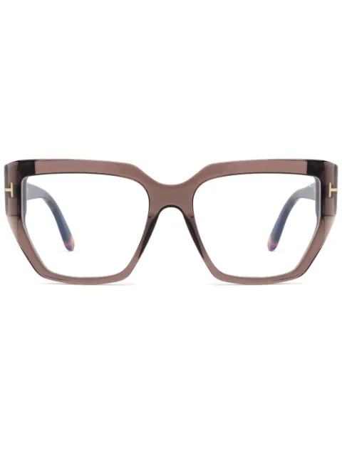TOM FORD Eyewear oversize frame sunglasses Brown FT5951B