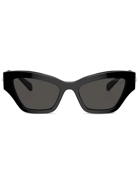 Swarovski Eyewear crystal-embellished sunglasses Black SK6021