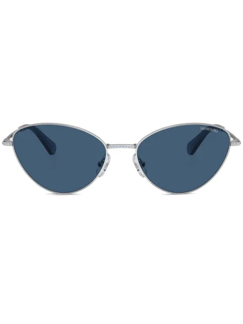 Swarovski Eyewear crystal-embellished sunglasses Silver SK7014400155