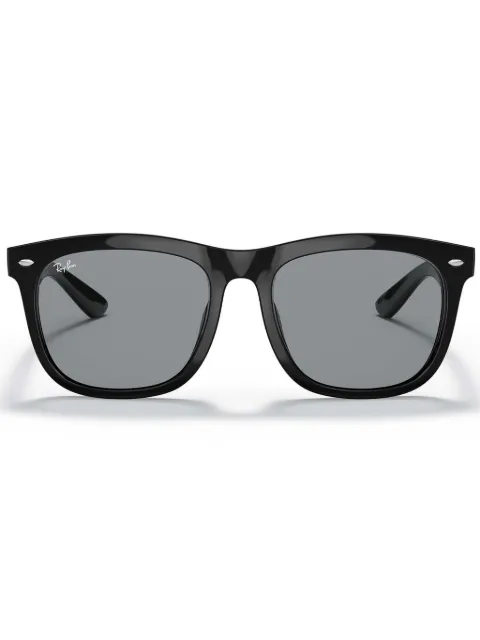 Ray-Ban logo-lettering sunglasses Black RB4260D