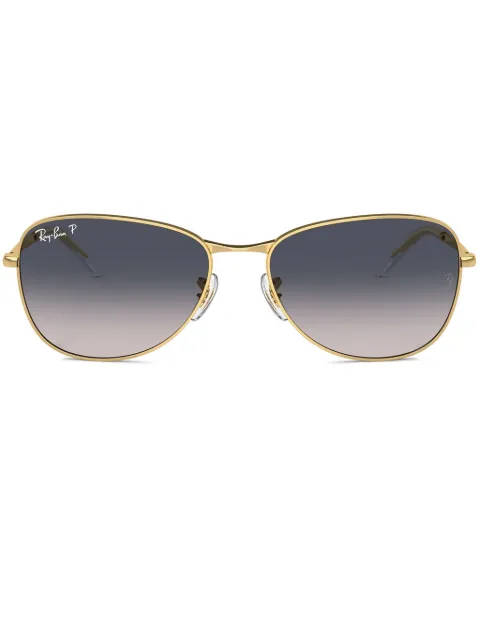 Ray-Ban pilot-frame sunglasses Gold RB373300178