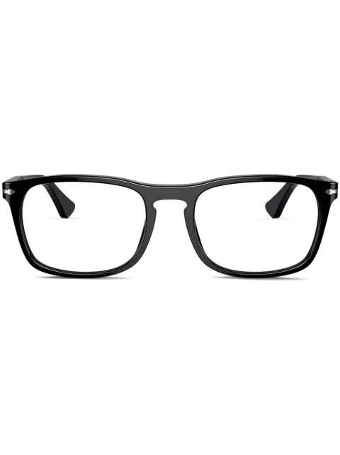 Persol rectangle-frame glasses Black PO3344V95