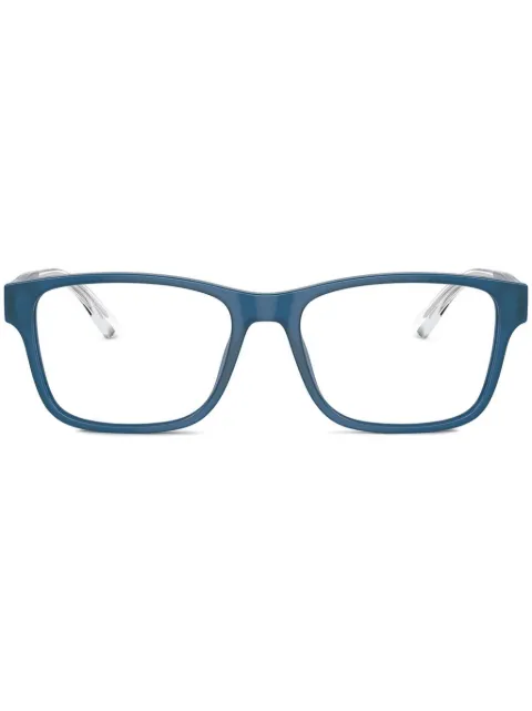 Emporio Armani square frame glasses Blue EA32396092