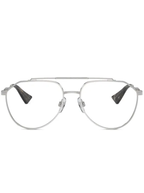 Dolce & Gabbana Eyewear pilot-frame glasses Silver DG135305