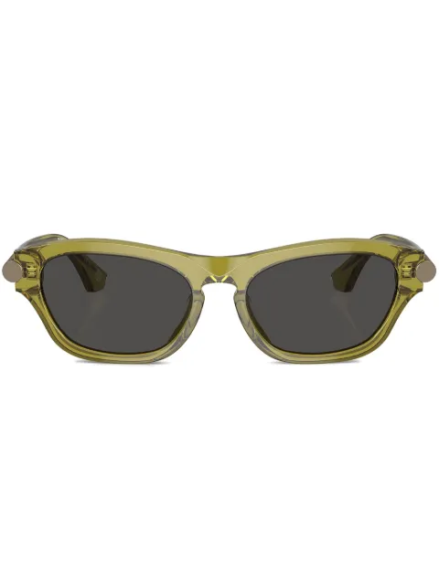 Burberry Eyewear oval frame sunglasses Green BE4430U411887