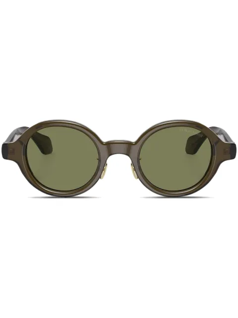 Giorgio Armani round-frame sunglasses Green AR820560612A
