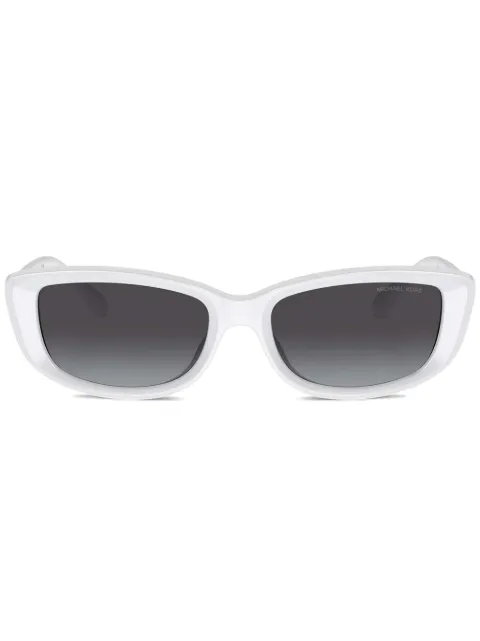 Michael Kors Asheville rectangle-frame sunglasses White MK2210U31008G