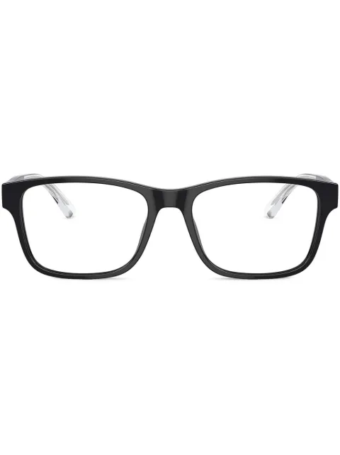 Emporio Armani rectangle frame glasses Black EA32395017