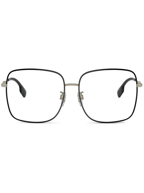 Burberry Eyewear oversize-frame glasses Black BE1378D1326