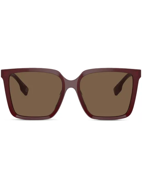 Burberry Eyewear square frame sunglasses Red BE4411D402273