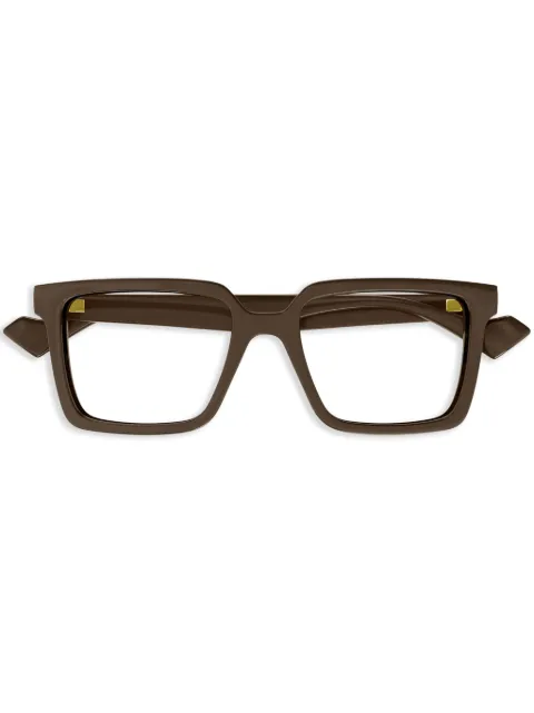 Gucci Eyewear square-frame glasses Brown GG1540O007