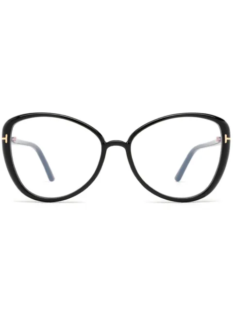 TOM FORD Eyewear cat-eye glasses Black FT5907B001