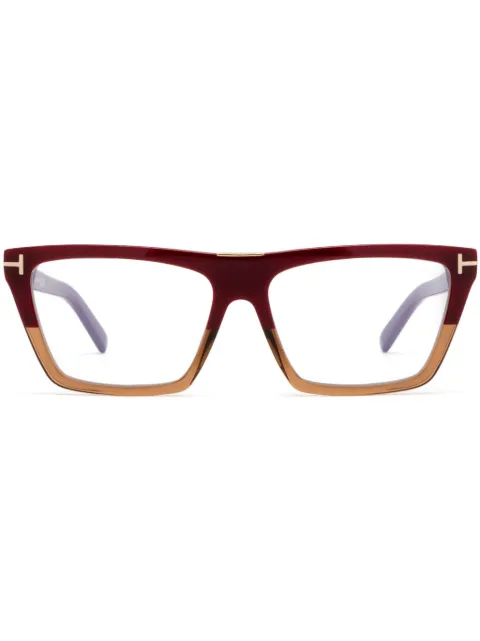 TOM FORD Eyewear square-frame glasses Purple FT5912B