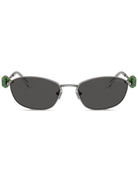 Swarovski Eyewear oval-frame sunglasses Grey SK7010400687