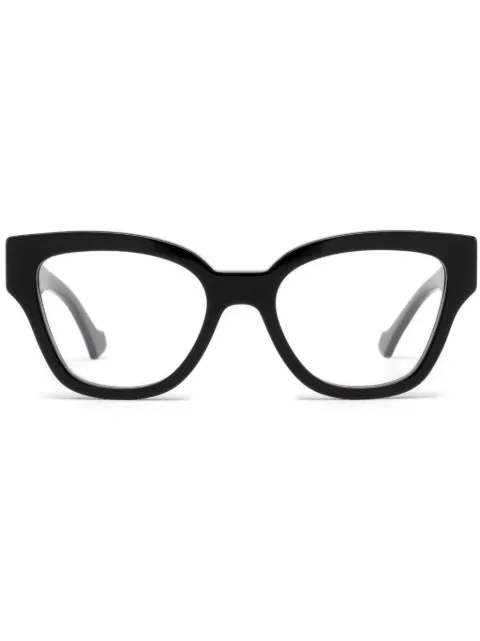 Gucci Eyewear geometric-frame glasses Black GG1424O