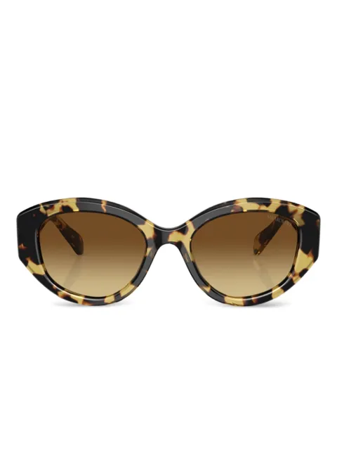 Swarovski Eyewear crystal-embellished cat-eye sunglasses Brown SK6005100913