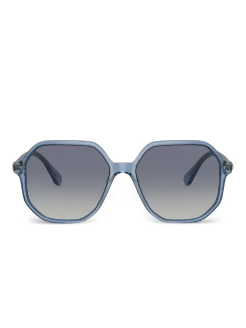 Swarovski Eyewear geometric-frame sunglasses Blue SK600310354L
