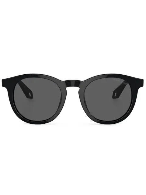 Giorgio Armani round-frame sunglasses Black AR8192