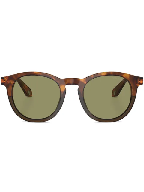 Giorgio Armani round-frame sunglasses Red AR8192598814