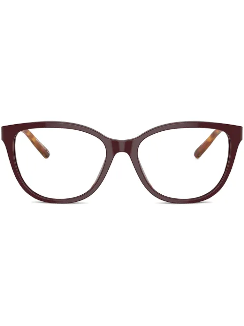 Emporio Armani butterfly-frame glasses Red EA31905577