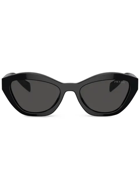 Prada Eyewear logo-print sunglasses Black PRA02S16K08Z