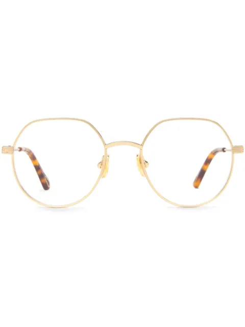 Chloé Eyewear round-frame glasses Gold CH0137O