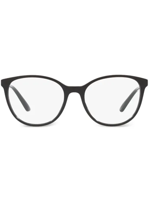 Dolce & Gabbana Eyewear logo-plaque glasses Black DG3363501