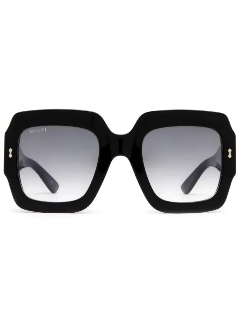 Gucci Eyewear oversize-frame sunglasses Black GG1111S001