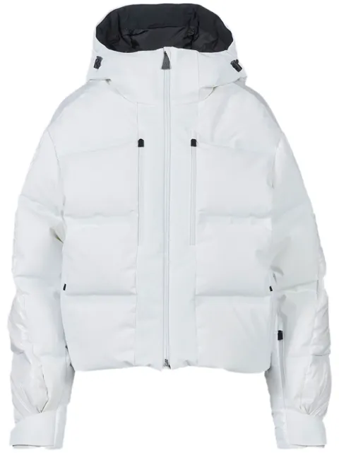 Aztech Mountain Nuke hooded ski jacket White AMW40064D