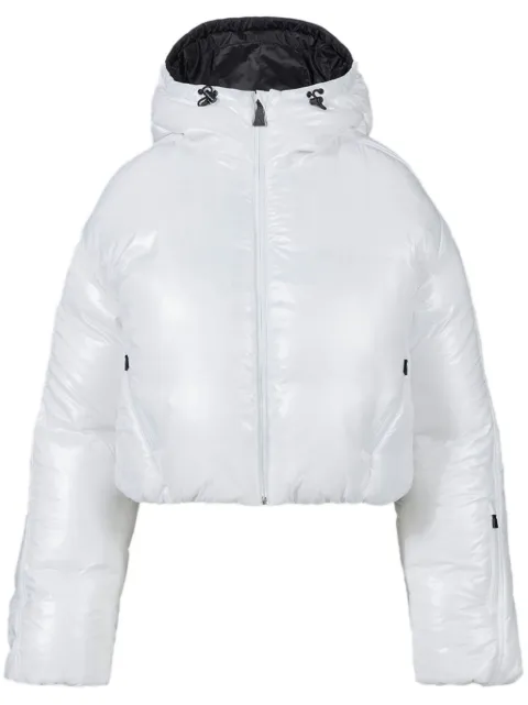 Aztech Mountain Nuke hooded ski jacket White AMW40066