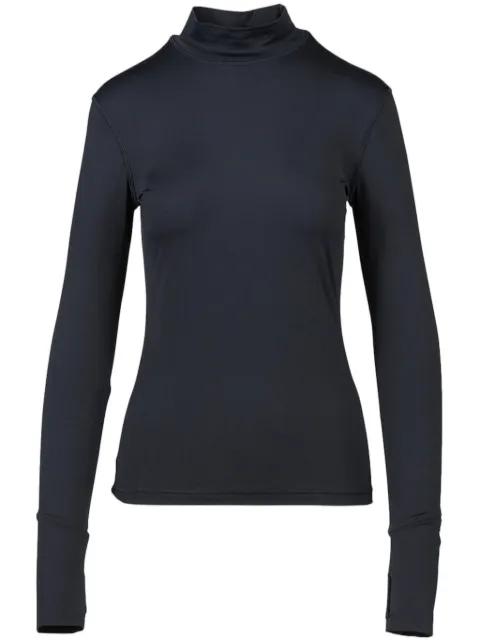 Aztech Mountain logo-embroidered ski T-shirt Black AMW40040C