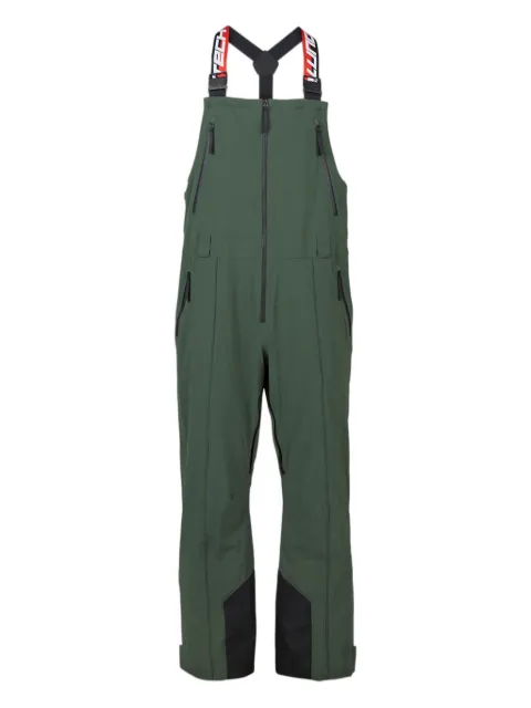 Aztech Mountain Hayden 3L Shell adjustable-strap bib ski trousers Green AMU40017