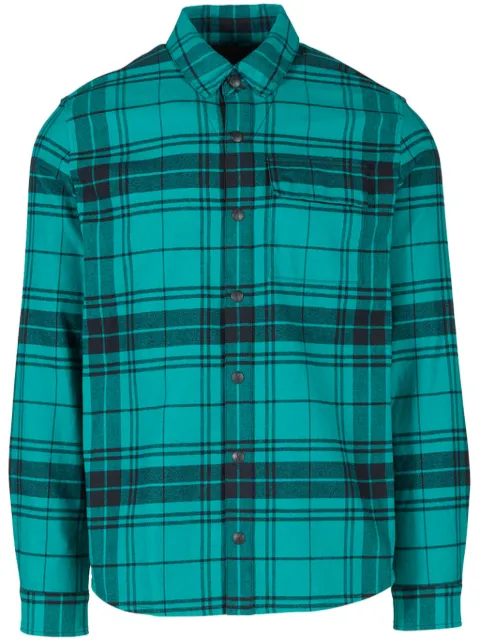 Aztech Mountain checked shirt Blue AM400232