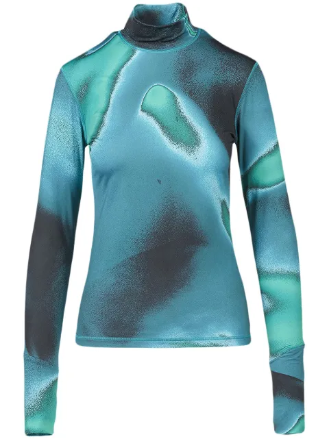 Aztech Mountain Next To Skin ski top Blue AMW40041B