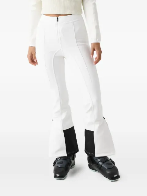Aztech Mountain Bella Softshell high-waist flared ski trousers White AMW40067B