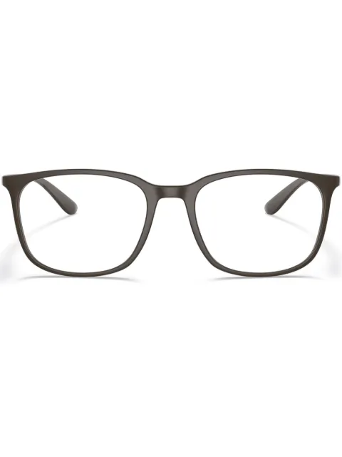 Ray-Ban square-frame glasses Brown RX71998063