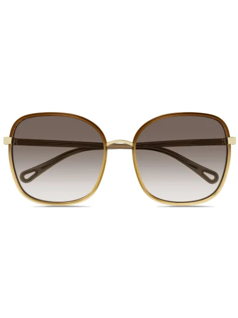 Chloé Eyewear oversize sunglasses Brown CH0031S012