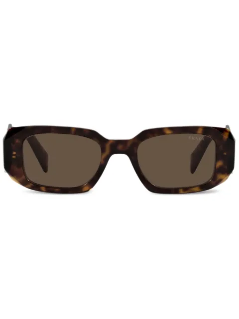 Prada Eyewear PR17WS geometric-frame sunglasses Brown PR17WS