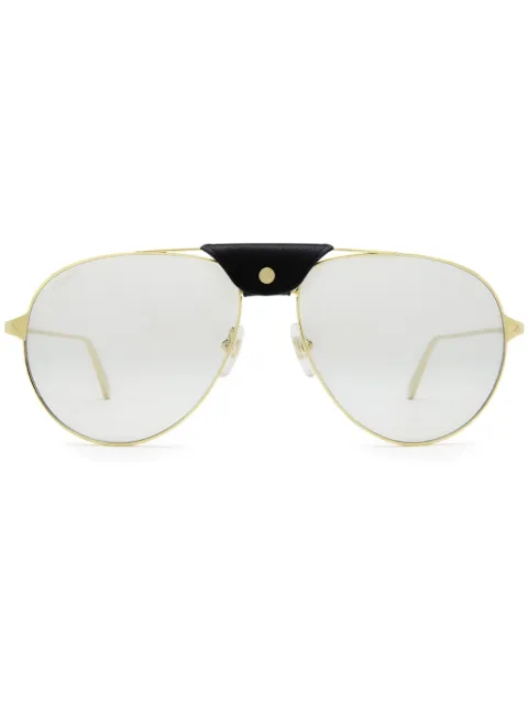 Cartier Eyewear Santos de Cartier sunglasses Gold CT0038S017