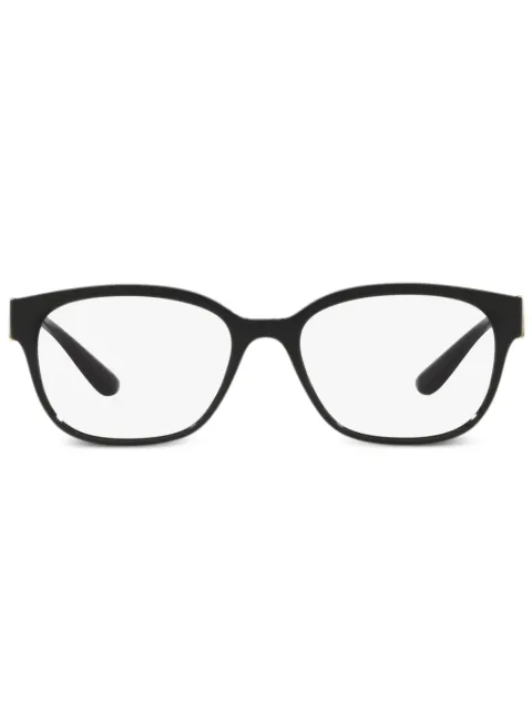 Dolce & Gabbana Eyewear logo-plaque glasses Black DG5066501