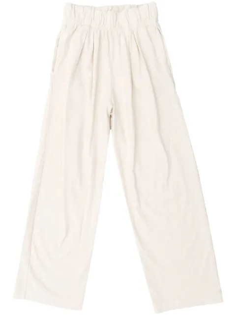 Les Tien Penny trousers White WHV3038