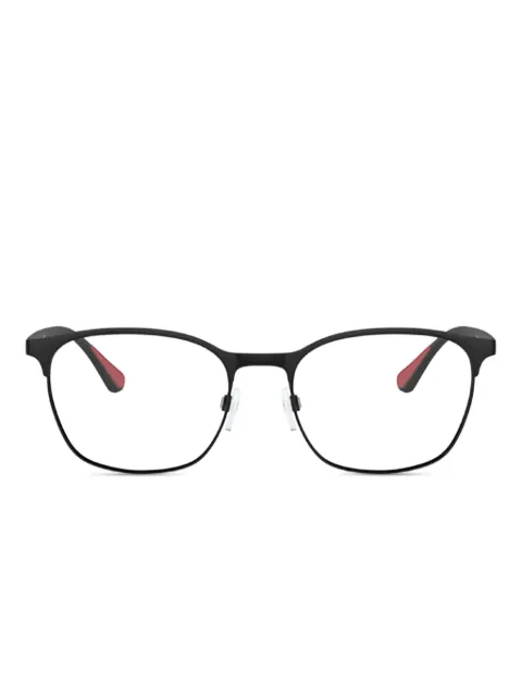 Emporio Armani rectangle-frame glasses Black EA11143001