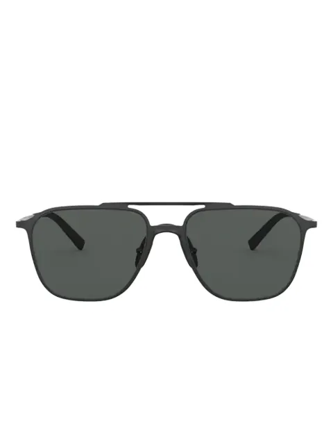 Giorgio Armani square-frame sunglasses Black AR6110300187