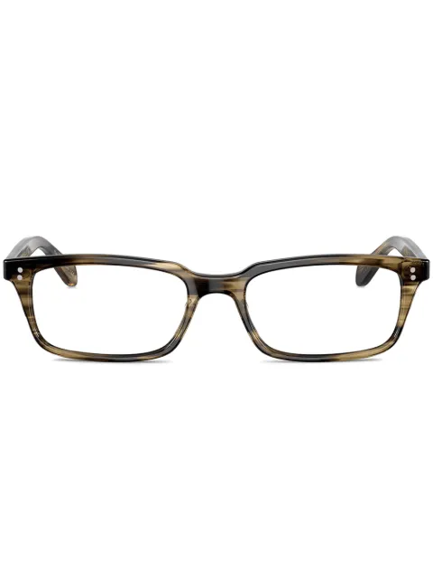 Oliver Peoples rectangle-frame glasses Green OV51021719