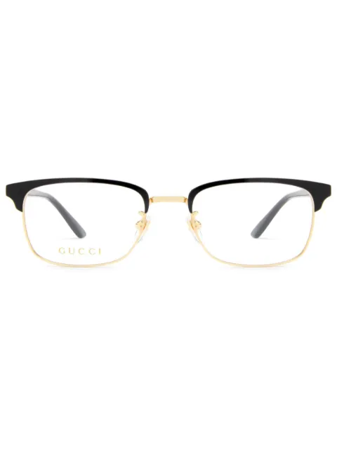 Gucci Eyewear square frame glasses Black GG0131O001